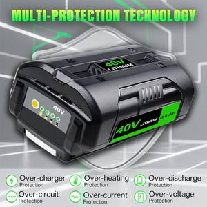 Batterie au lithium <span class=keywords><strong>40V</strong></span> 6.0Ah de remplacement pour batterie <span class=keywords><strong>Ryobi</strong></span> <span class=keywords><strong>40V</strong></span> OP40401 OP40602 OP4026 OP40501 OP40261, batterie pour <span class=keywords><strong>tondeuse</strong></span> à gazon <span class=keywords><strong>Ryobi</strong></span> <span class=keywords><strong>40V</strong></span> - Product Image 3