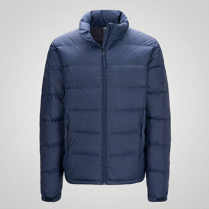 GLOBAL LEATHER Veste d'hiver légère pour homme et femme, à capuche, fermeture éclair, imperméable, écologique, style streetwear - Product Image 4