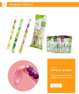 Gomitas de Fruta con Sabores Frutales, Dulces, en Barra Larga, Jalea, Caramelos de Gelatina - Product Image 2