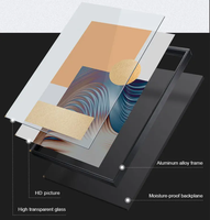 Vente en gros d'art mural sur toile avec cadre personnalisé kit de peinture sur toile images murales art mural salon