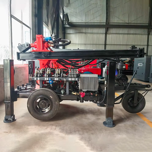 Foreuse rotative diesel CS130B pour forage de puits d'eau, profondeur maximale de 130 m, diamètre de forage de 140 à 325 mm, moteur principal, pompe, roulement - Product Image 6