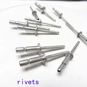 Manufacturers wholesale aluminum core rivet pull rivet M2.4M2.0M2.8M3.0M3.2 round head aluminum pull nail