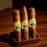 Bandes de cigares personnalisables de la marque CHB - Étiquettes de cigares gaufrées en feuille d'or