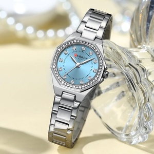 Montre à quartz CURREN 9100 originale pour femmes, élégante et tendance, en acier inoxydable, étanche - Product Image 2