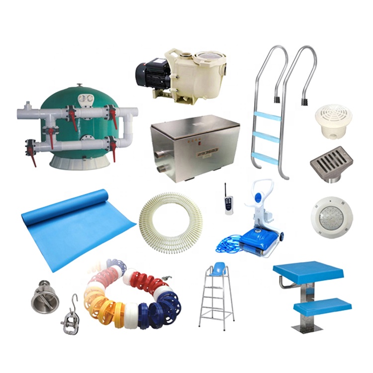 Equipamento para piscina de cantão fenlin spa, acessórios para piscina