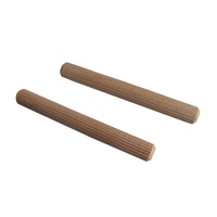 Accessoires de meubles - Cheville filetée en bois contemporaine 16x140mm pour la maison, le bureau et l'hôtellerie