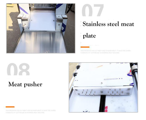 Trancheuse économe en énergie pour la viande congelée <span class=keywords><strong>Kebab</strong></span> Viande congelée avec os trancheuse Trancheuse à viande congelée commerciale - Product Image 4