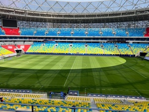 Revêtement de sol sportif, gazon artificiel, haute durabilité, 40-50 mm, haute densité, souple, terrain de football intérieur/extérieur - Product Image 5