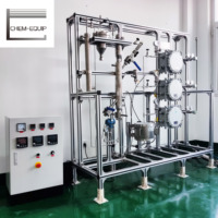 Réacteur catalytique haute pression transformant l'hydrogénation du CO2 en carburant