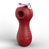 Großhandel AV-Massagegerät für Frauen, Nippel-Saugvibrator mit 7 Saugmodi, Klitoris-Stimulation, Mini USB Aufladbar, IPX7