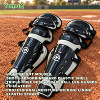 Protège-tibias de baseball et softball YumuQ pour jeunes et adultes, résistants aux impacts, protection personnalisée, fournisseur