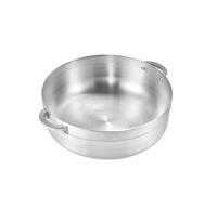 Batterie de cuisine en aluminium 12pcs en alliage d'aluminium à prix d'usine en gros