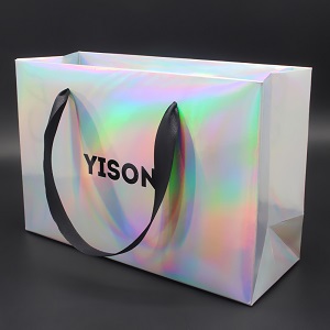 Wholesale custom printed paper bags with logo Luxury gift shopping bags boutique euro tote bags manufacturer 6 H4f277718d359486ca41aad19dbcb9328n