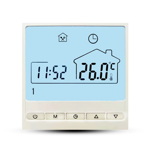 Termostato Inteligente WiFi Telin AC609 para Calefacción por Suelo Radiante Eléctrico 230V, Programación Semanal Flexible, Ahorro de Energía Preciso - Product Image 1