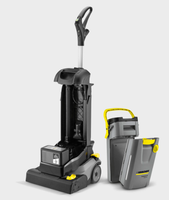 Autolaveuse verticale durable BR30/4C avec brosse et aspiration intégrées pour supermarchés, cliniques et comptoirs de service