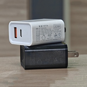 Chargeur <span class=keywords><strong>20W</strong></span> certifié PSE standard japonais, adaptateur secteur double port <span class=keywords><strong>USB</strong></span> Type <span class=keywords><strong>C</strong></span> PD, chargeur mural rapide pour <span class=keywords><strong>Apple</strong></span> iPhone 14 15 Pro - Product Image 4