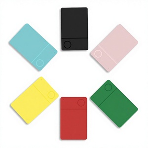 JMAX Ultra Thin Wallet Tracker <span class=keywords><strong>Card</strong></span> Finder MFi Certified Passport ICard Smart ICard Locator para <span class=keywords><strong>Apple</strong></span> Find My - Product Image 1