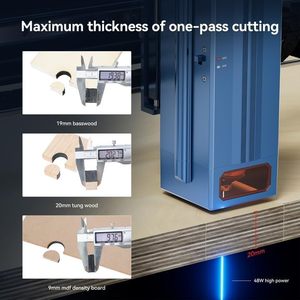 Machines de gravure laser ATOMSTACK X40 S40 A40 PRO 210W avec kits d'extension, taille de gravure laser de grande taille 850*400mm - Product Image 3