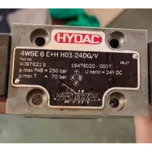 Válvula de Control Direccional Hydac 4WSE 6 E+H H01-24DG/V, 250 Bar, 24V DC, Válvula Hidráulica - Product Image 1