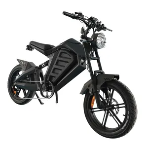 Bicicleta elétrica para adultos, 48V, 750W, 1000w, ExtremeCross, 20 polegadas, scooter elétrica, 50km/h