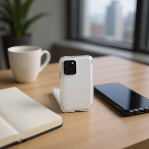 Custodia per telefono in acrilico DAM per Samsung Z Flip 4, con interno in TPU antiurto e cover protettiva trasparente - Product Image 3