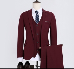 Venta al por mayor personalizada ropa de hombre Suite 2025 Business Casual hombre Blazer traje 3 piezas - Product Image 6