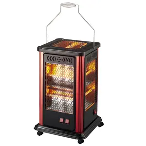 New design hot sale 5 faces quartz tube electric heater 2000w