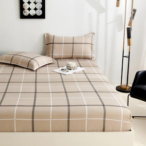 Ensemble de draps de lit en textile de maison simple épaissi quatre pièces pour dortoir d'étudiants trois pièces - Product Image 3