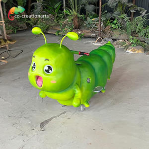 <span class=keywords><strong>Scooter</strong></span> de Caterpillar de dessin animé de <span class=keywords><strong>simulation</strong></span> d'équipement de parc d'attractions - Product Image 3