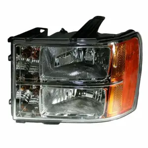 Untuk 2007 2008 2009 2010 2011 2012 2013 GMC Sierra 1500 2500HD 3500HD Lampu Depan Kristal Lampu Depan Kiri + Kanan