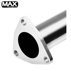 MAX อะไหล่รถแข่งเครื่องยนต์ท่อไอเสียสแตนเลสชุด Downpipe สําหรับ 06-11 <span class=keywords><strong>Honda</strong></span> <span class=keywords><strong>Civic</strong></span> <span class=keywords><strong>Si</strong></span> <span class=keywords><strong>FG2</strong></span>/FA5 - Product Image 5