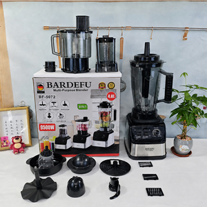 Bardefu MY-5072 Profesyonel Ticari Elektrikli <span class=keywords><strong>Blender</strong></span> 9500W 4L 8'i 1 Arada Çok Fonksiyonlu Yüksek Hızlı Uygulama Kontrollü Otel Kullanımı İçin - Product Image 1
