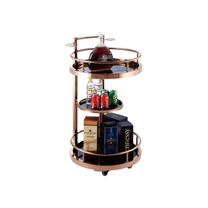 <span class=keywords><strong>Carrello</strong></span> di Servizio per Vini in Acciaio Inox, Trolley per <span class=keywords><strong>Liquori</strong></span> da Hotel - Product Image 1