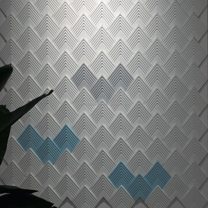 Décor mural 3D en béton coloré, briques UHPC pour la maison, l'intérieur, l'extérieur, les fenêtres, 200*100*40mm, écologique. - Product Image 6