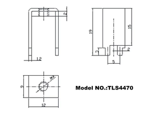 Borne de connexion Telian TLS4470 à 4 broches en cuivre/laiton, borne à vis M4, 70A, certifiée CE/ISO, borne de batterie - Product Image 6