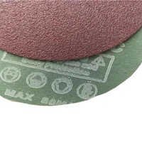 Trou central dur Durable 4.5 pouces disque de papier abrasif en fibre d'oxyde d'aluminium disque d'outil abrasif pour le polissage des métaux