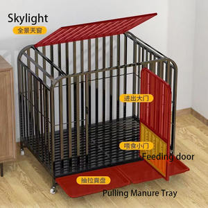 Nouveaux produits Cages pour animaux <span class=keywords><strong>Cage</strong></span> pliable pour chien à usage domestique - Product Image 6