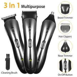 WAIKIL 3 en 1, Cortadora de Pelo de la <span class=keywords><strong>Mejor</strong></span> Calidad, Recortadora de Nariz, <span class=keywords><strong>Afeitadora</strong></span> Masculina, Recortadora de Pelo Eléctrica Recargable <span class=keywords><strong>para</strong></span> <span class=keywords><strong>Hombre</strong></span>, Venta al por Mayor - Product Image 2