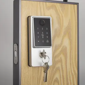 OEM Smart Lock Touch WiFi Fingerprint Scanner Keyless Entry Door Lock Electronic Deadbolt Touchscreen Keypad Lock