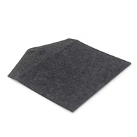 Pochette de rangement en feutre pour ordinateur portable A4/A5 personnalisée Pochette de rangement pour documents Porte-documents avec sangle/bouton