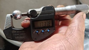 Bola de aluminio sólido pulido de 17.3 mm (17.27 mm, calibre .68) de bajo precio para máquina de bolas de pintura - Product Image 3