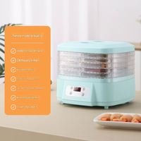 DAWNTECH Heteluchtcirculatie Huisdierensnacks Vlees Gedroogd Fruit Machine Fruit Groenten Huishoudelijk Automatisch Klein 200W Motor