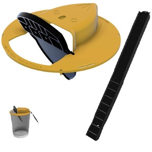 Flip Top Rat Trap Bucket Yellow Bait Station Automatic Continuous Mice Catcher Household Pest Control Trap - Product Image 5