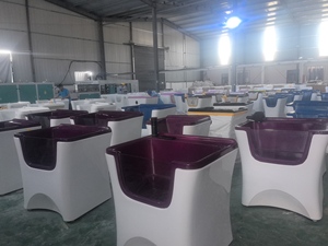 <span class=keywords><strong>Bañera</strong></span> para Peluquería Canina con Microburbujas y Ozono, Función de Hidromasaje, <span class=keywords><strong>Bañera</strong></span> Acrílica Independiente con Desagüe - Product Image 2