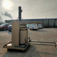 Hydraulische sapcentrifuge industriële koude pers voor groenten en druivenwijnproductie, verticaal model