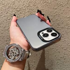 <span class=keywords><strong>Cover</strong></span> Lussuosa Trasparente Opaca Effetto Aurora per <span class=keywords><strong>iPhone</strong></span> 11 12 13 14 15 Plus Pro Max XR XS X con <span class=keywords><strong>Bumper</strong></span> Rigido Antiurto - Product Image 3