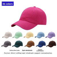 Casquette de baseball personnalisée avec logo brodé, en coton biologique, 6 pièces, couleur unie, douce, délavée, protection solaire