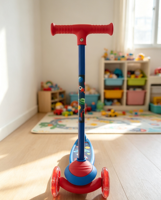 Monopattino per Bambini LS-303 con Tre Ruote, Design Leggero, Freno Posteriore, Carico Massimo 30kg