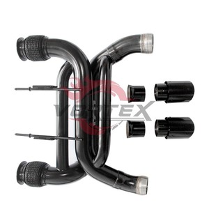ระบบท่อไอเสียแบบ Catback ของ Vortex Sport สำหรับ McLaren 720S พร้อมแคตตาไลติกคอนเวอร์เตอร์แบบ OEM ที่ปรับแต่งได้ ผลิตจากสแตนเลสขัดเงา - Product Image 4