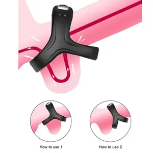 Silicone Dương Vật Vòng Nam Khóa Tinh Trùng Âm Vật Kích Thích Vibrator Kép Vòng Đôi Gợi Cảm Quan Hệ Tình Dục Niềm Vui Dương Vật Vòng